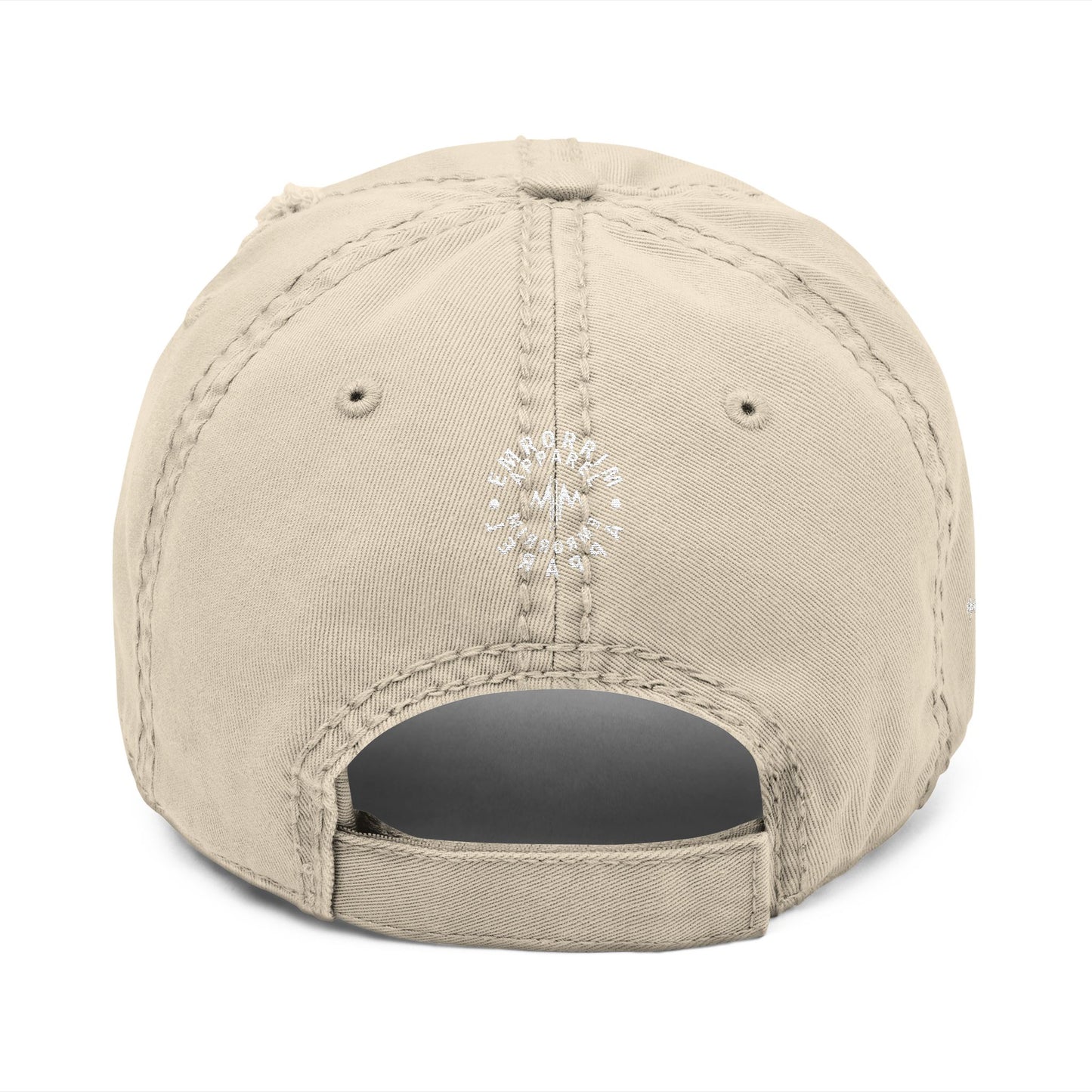 Distressed Hat (Embroidered Logos)
