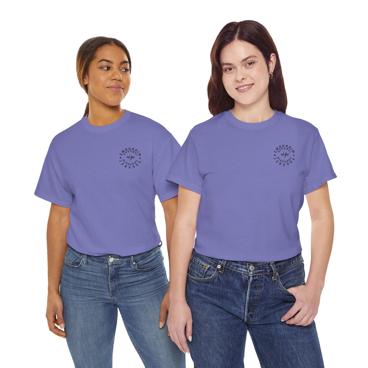 Heavy Cotton Tee (Circle Logo)