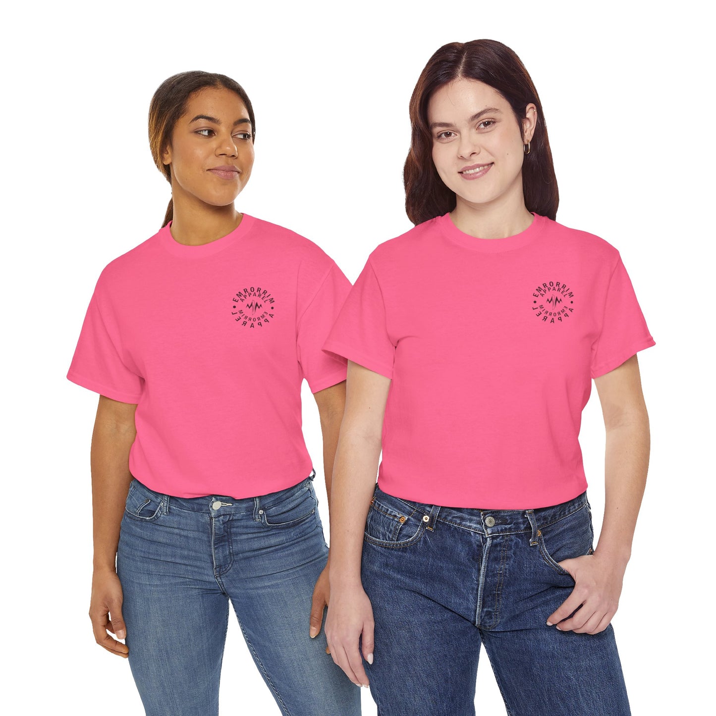 Heavy Cotton Tee (Circle Logo)
