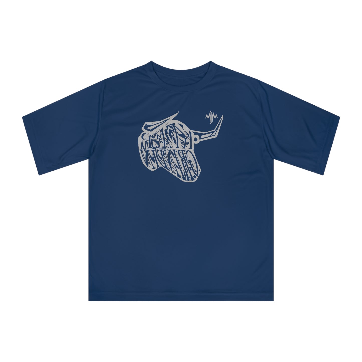 Men's Zone Performance T-shirt (Bull)