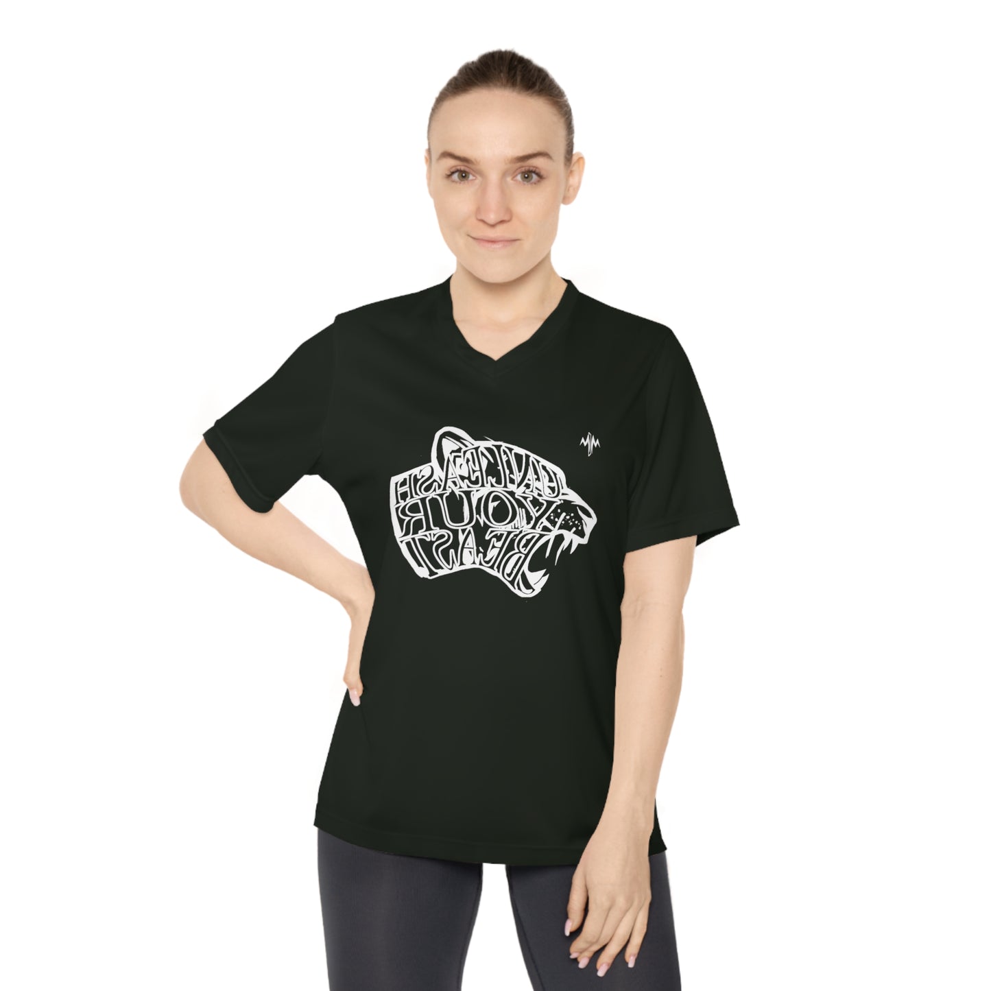Performance V-Neck T-Shirt (Lioness)