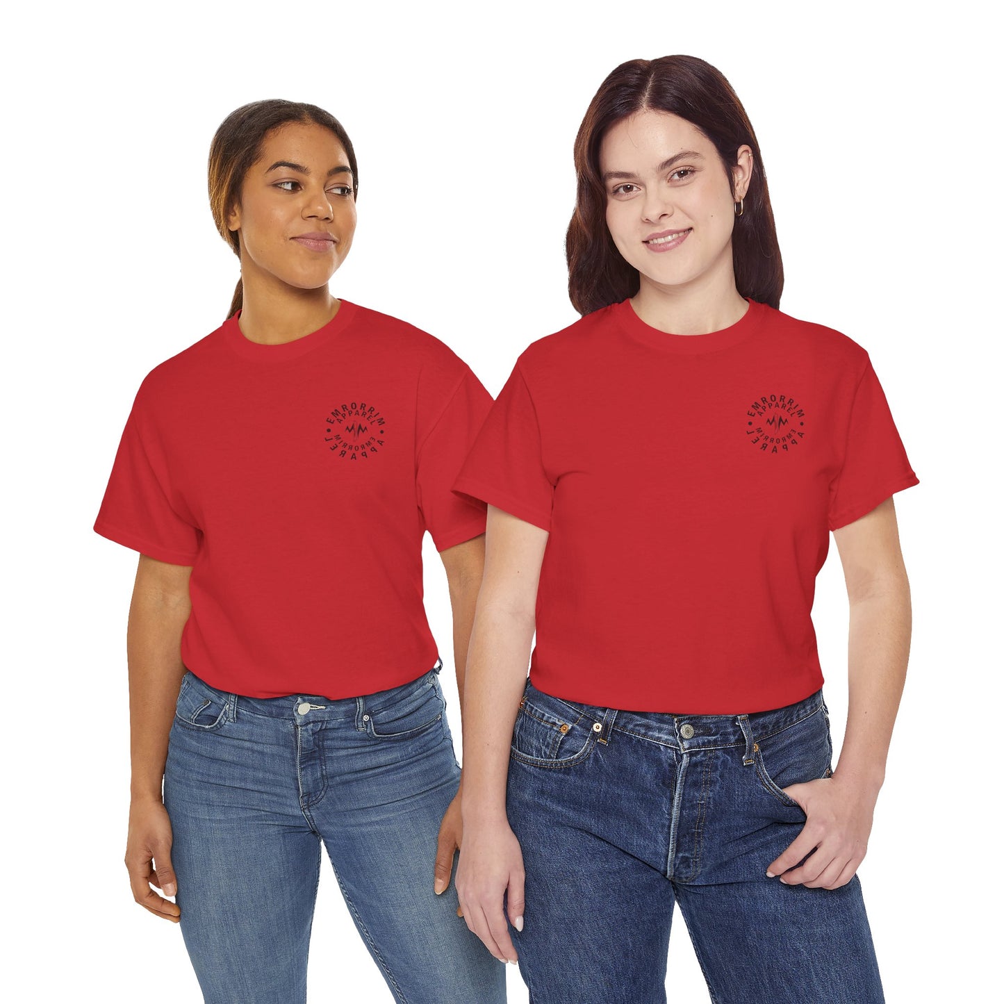 Heavy Cotton Tee (Circle Logo)