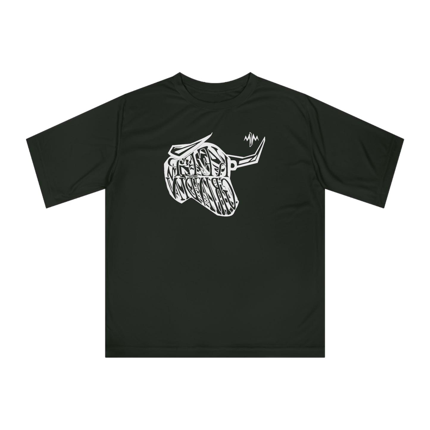 Men's Zone Performance T-shirt (Bull)