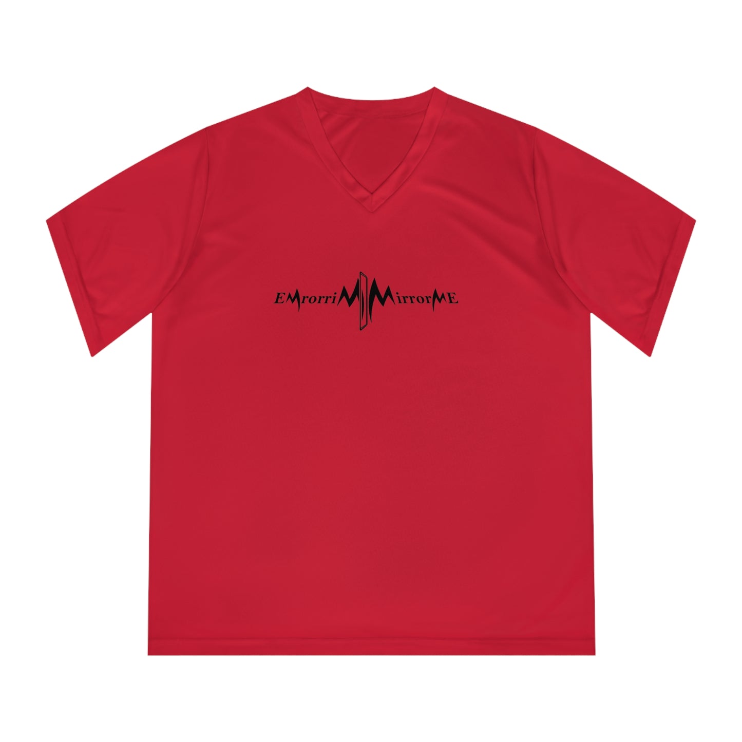 Performance V-Neck T-Shirt (Mirrored Logo)