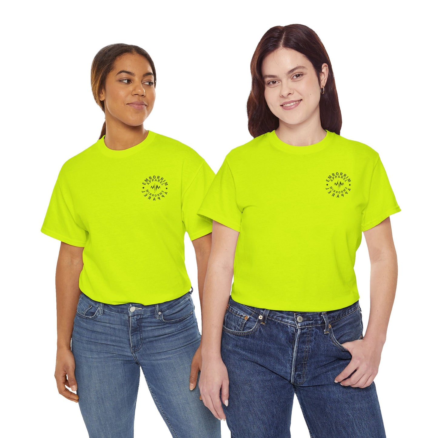 Heavy Cotton Tee (Circle Logo)