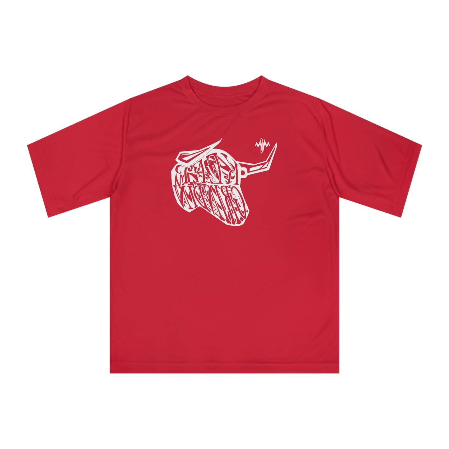 Men's Zone Performance T-shirt (Bull)