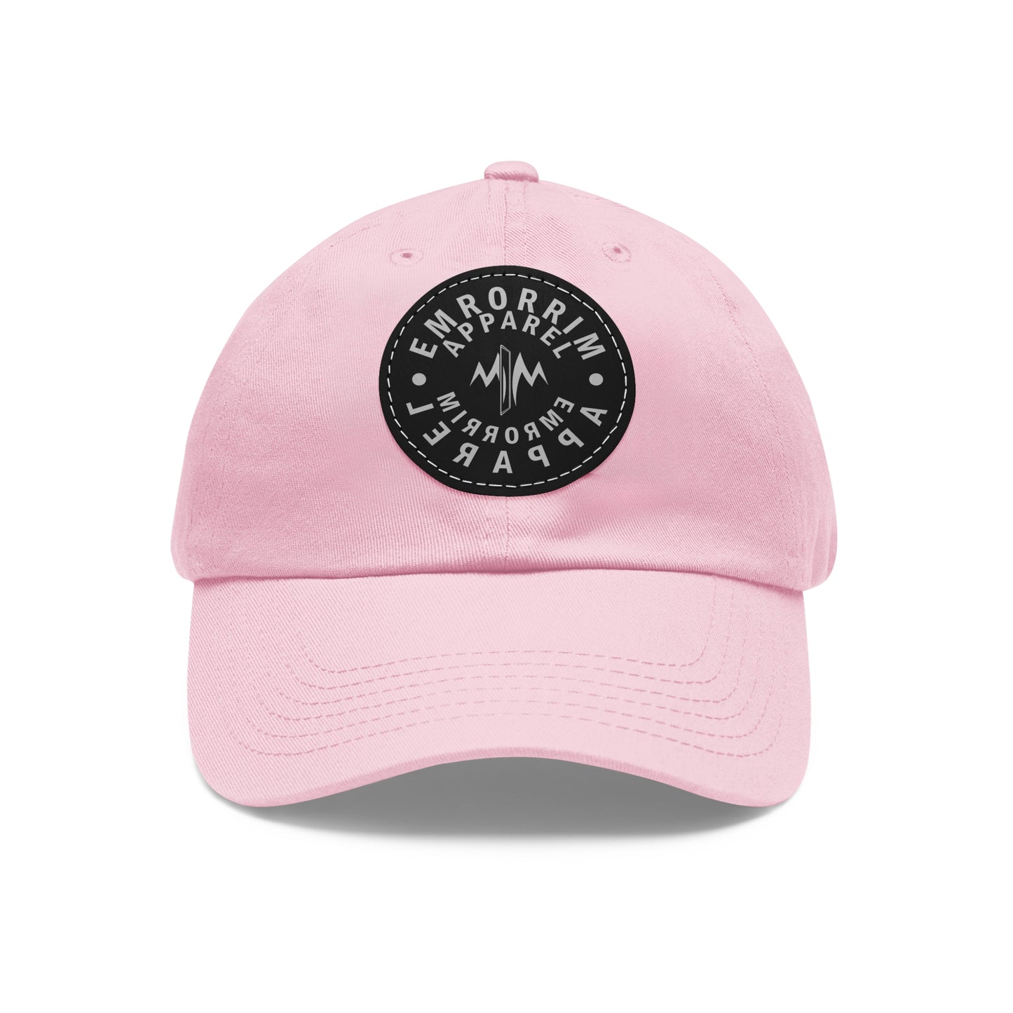 Hat with Leather Patch (Circle Logo)