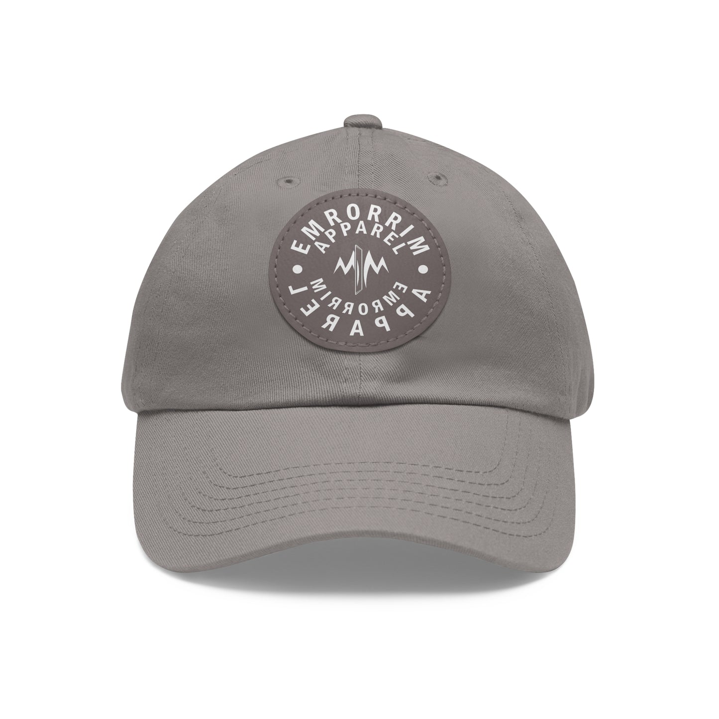 Hat with Leather Patch (Circle Logo)