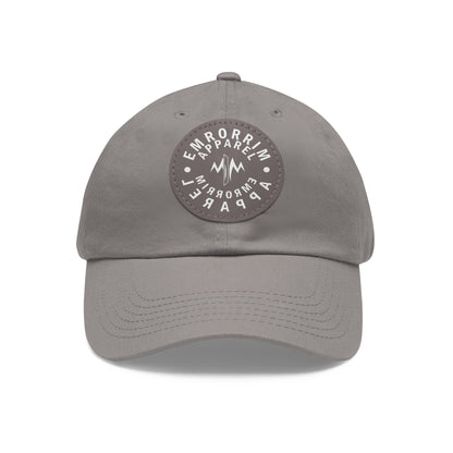 Hat with Leather Patch (Circle Logo)