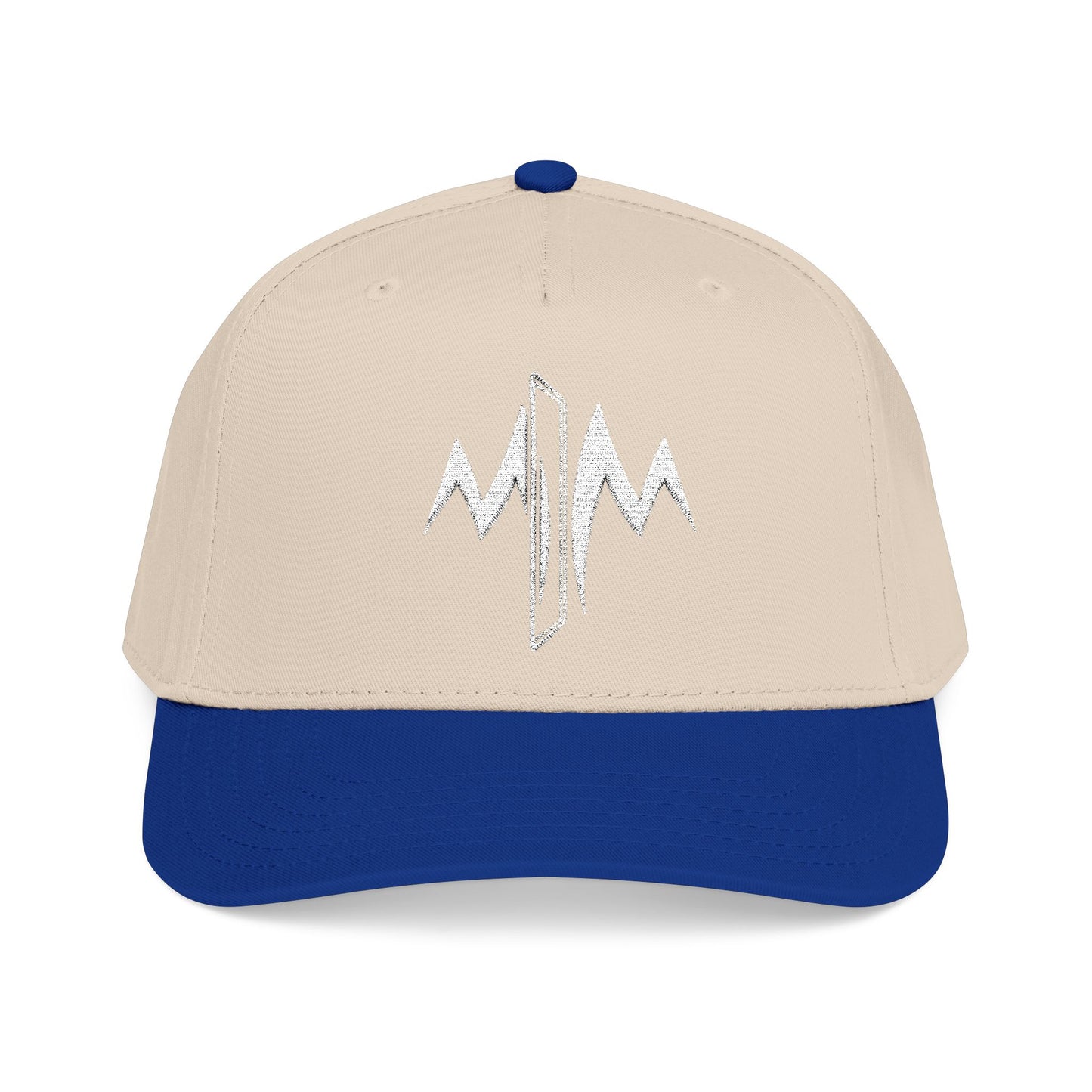 Mid Profile Baseball Cap (Embroidered Logo)