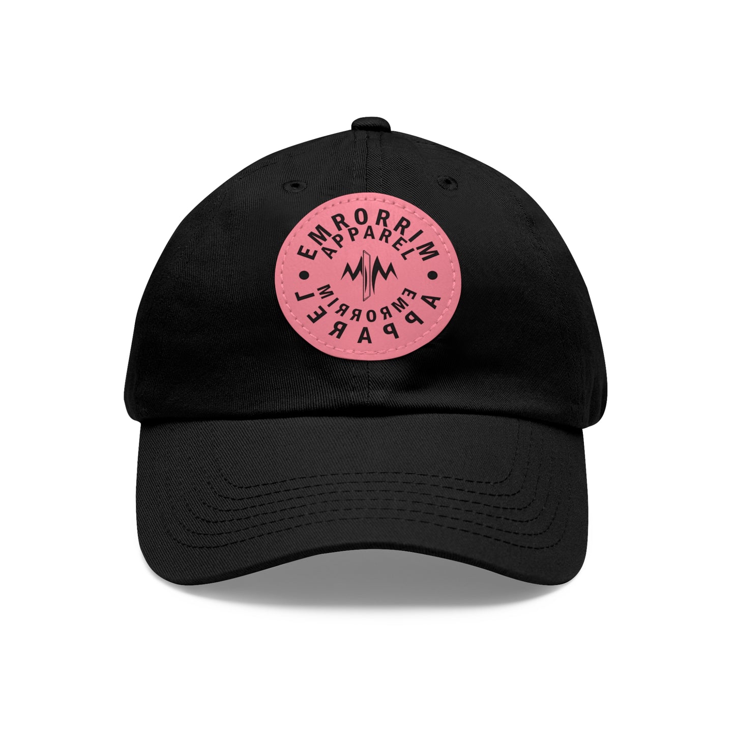 Hat with Leather Patch (Circle Logo)