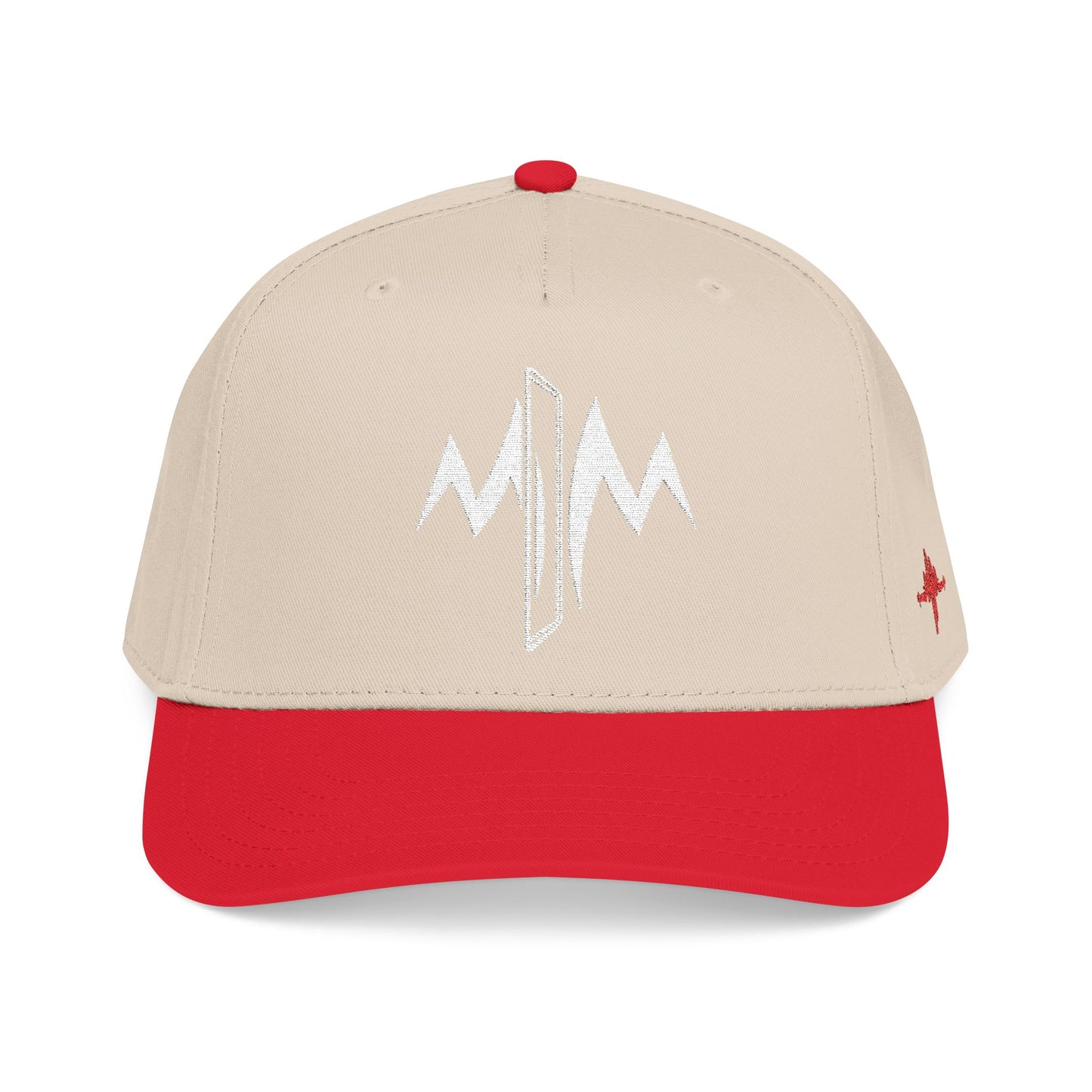 Mid Profile Baseball Cap (Embroidered Logo)
