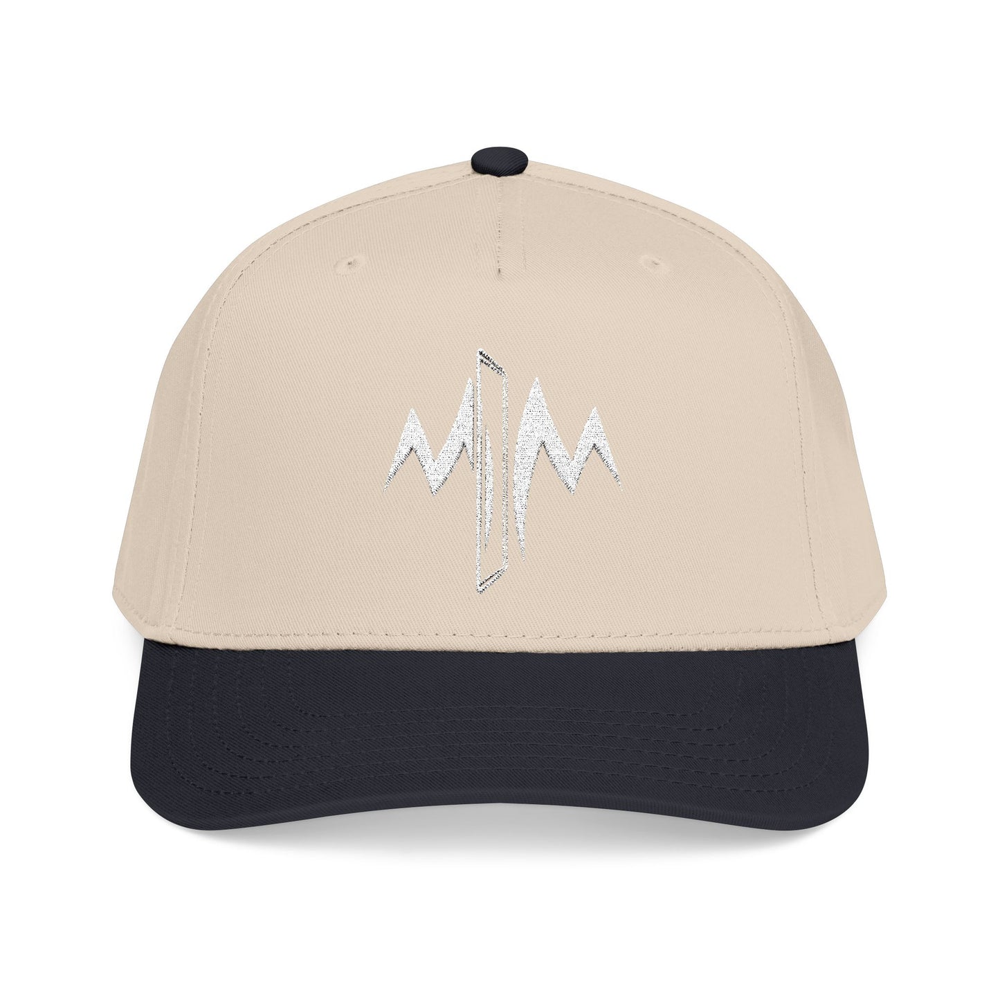 Mid Profile Baseball Cap (Embroidered Logo)