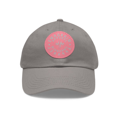 Hat with Leather Patch (Circle Logo)