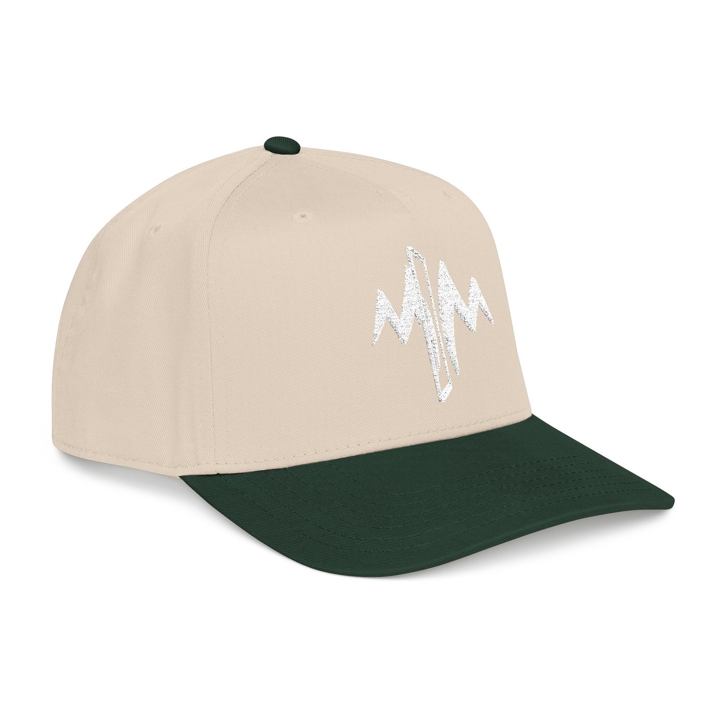 Mid Profile Baseball Cap (Embroidered Logo)