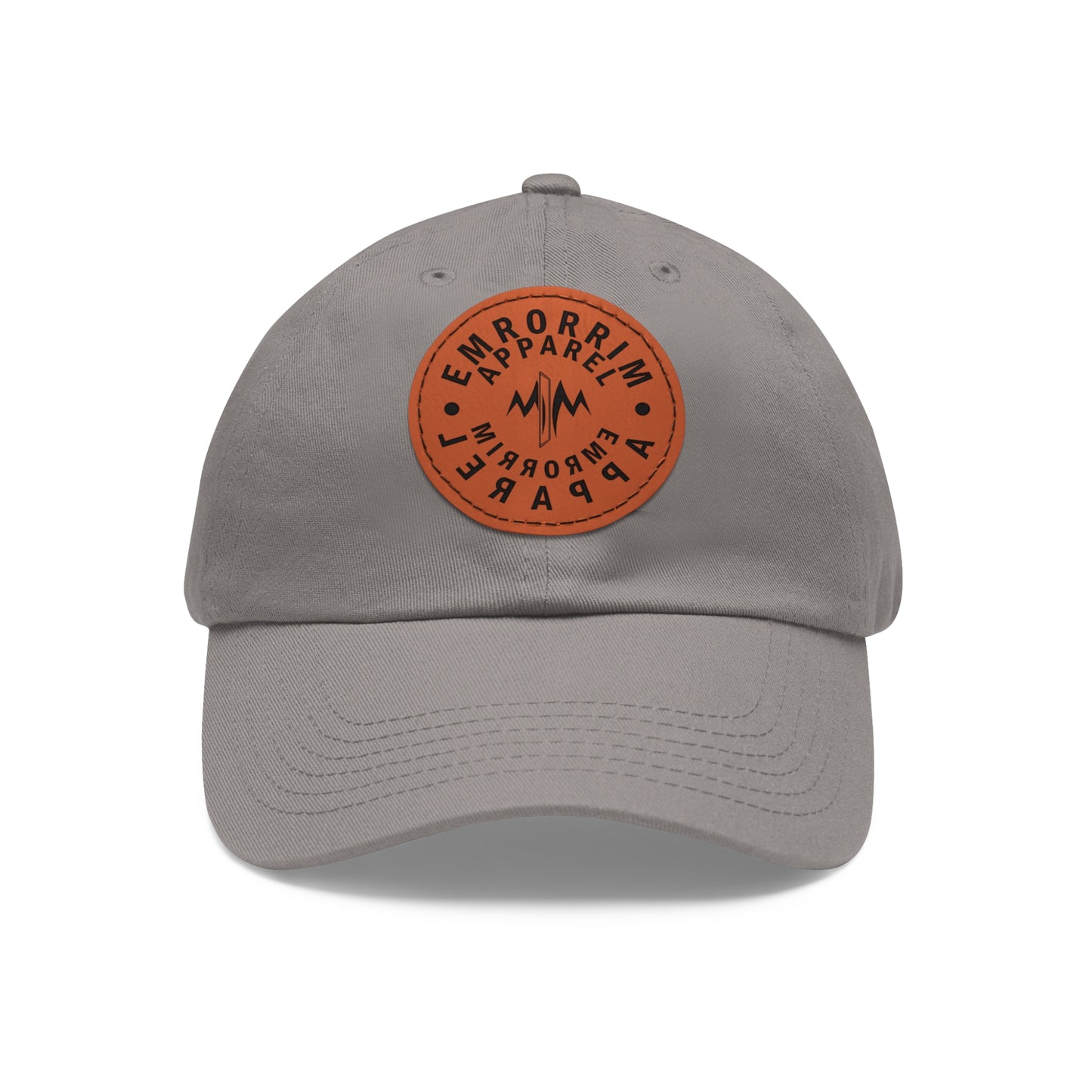 Hat with Leather Patch (Circle Logo)