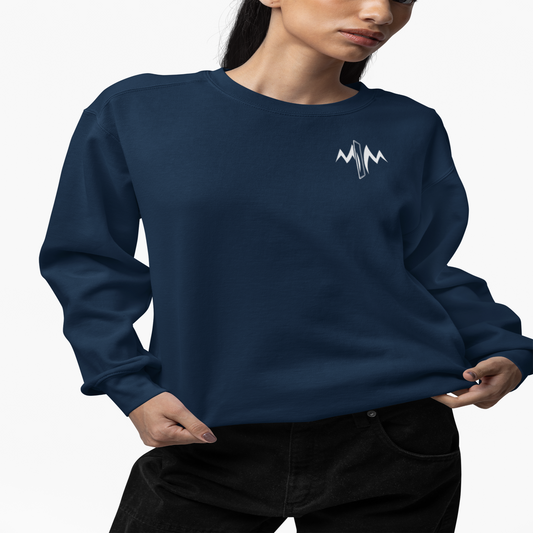 Fleece Crew Sweatshirt (Embroidered Logo)