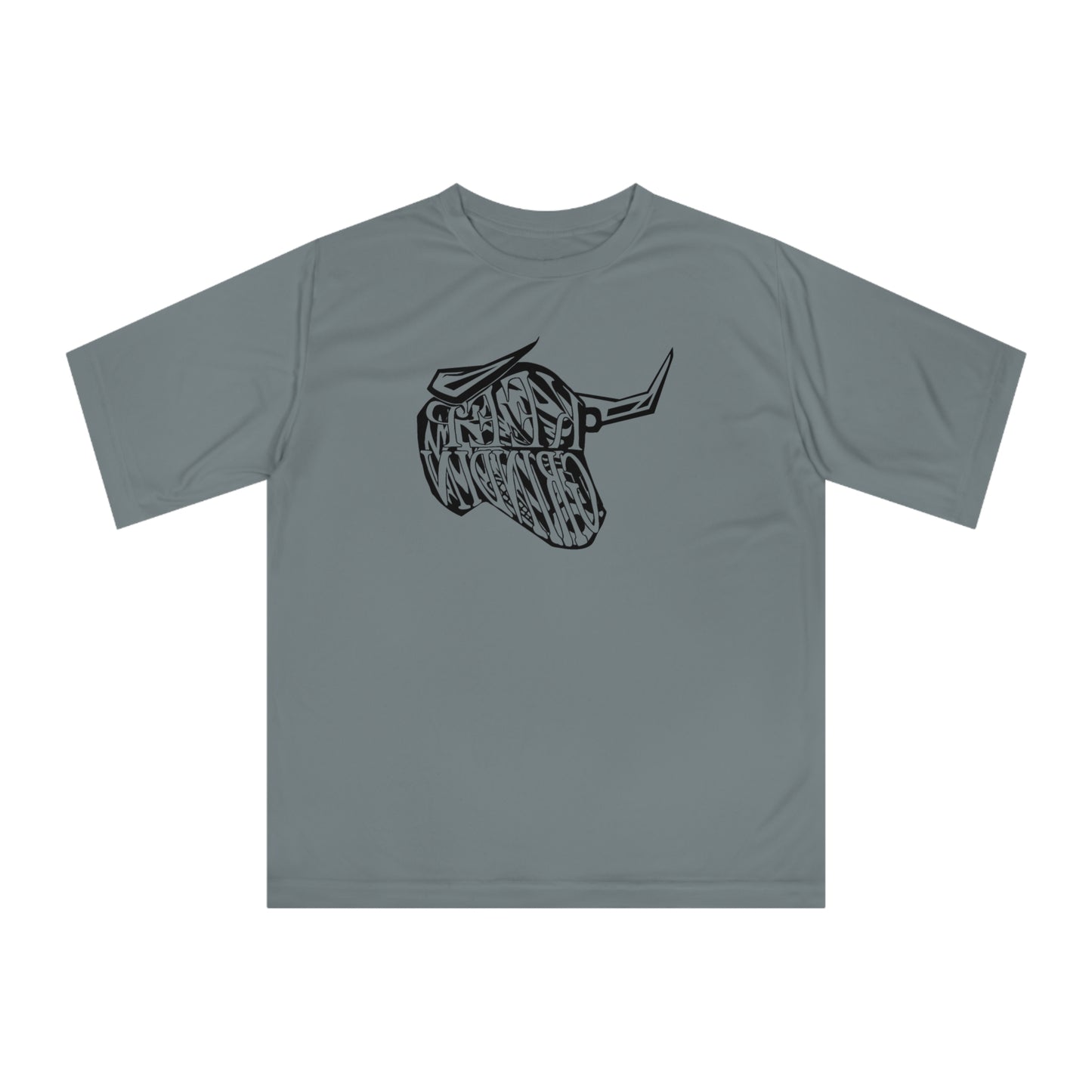 Men's Zone Performance T-shirt (Bull)