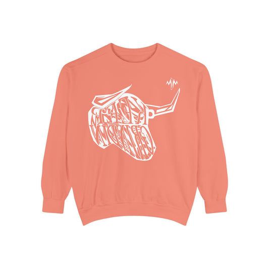 Women Crewneck Sweatshirt (Bull)
