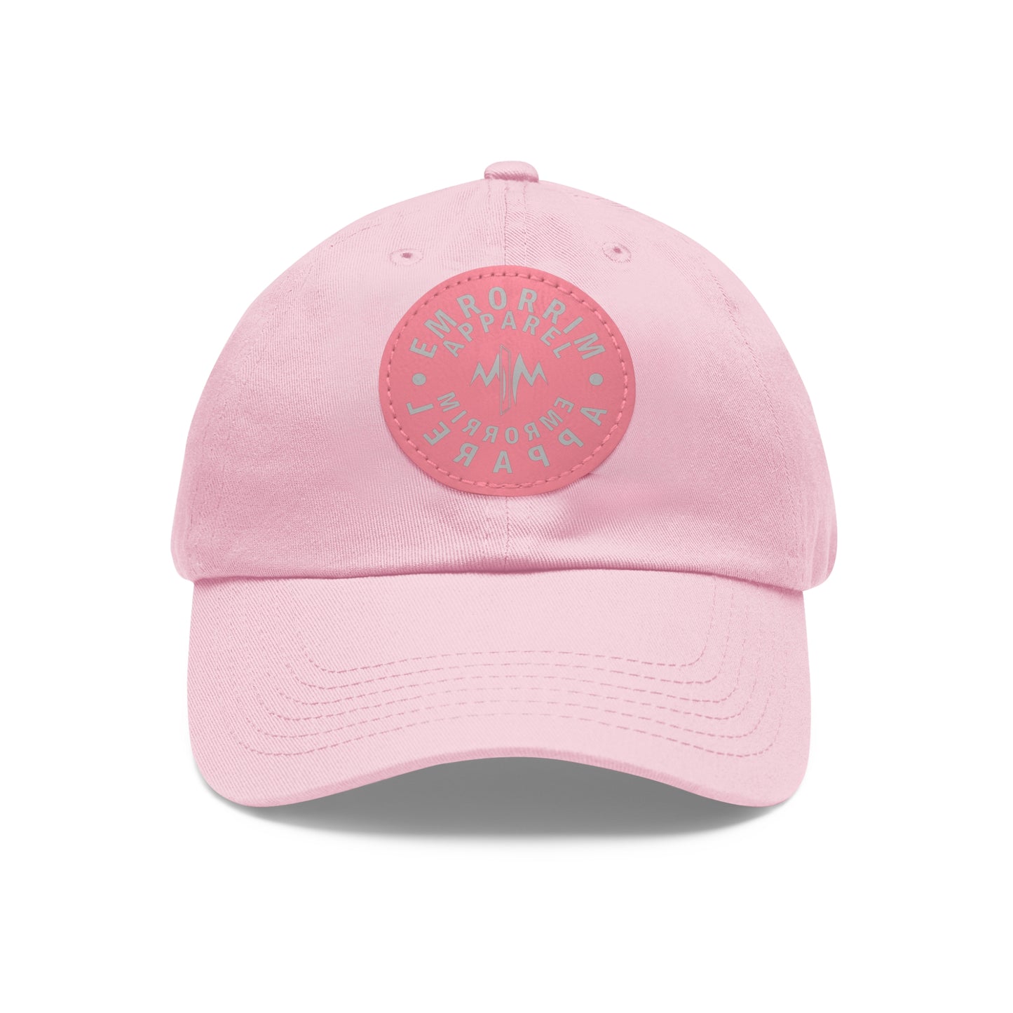 Hat with Leather Patch (Circle Logo)