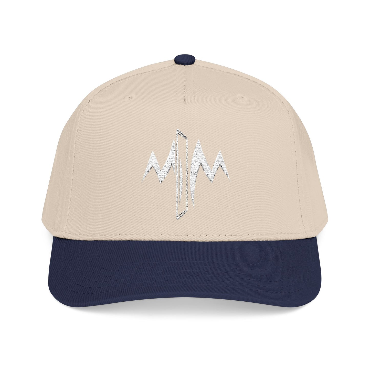 Mid Profile Baseball Cap (Embroidered Logo)