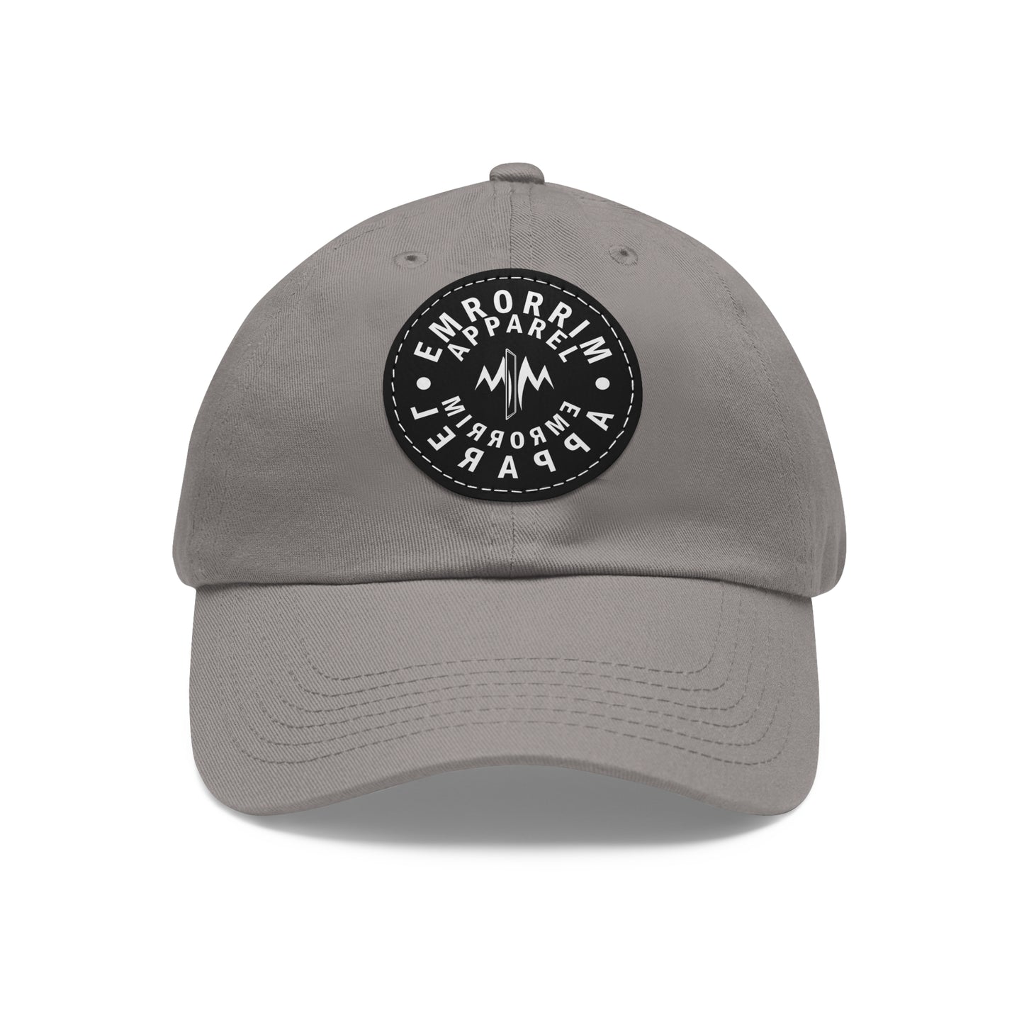 Hat with Leather Patch (Circle Logo)