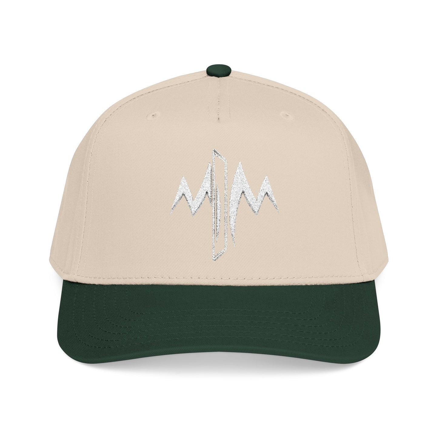 Mid Profile Baseball Cap (Embroidered Logo)