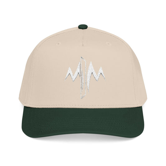 Mid Profile Baseball Cap (Embroidered Logo)