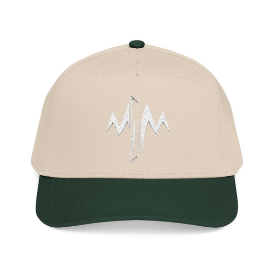 Mid Profile Baseball Cap (Embroidered Logo)
