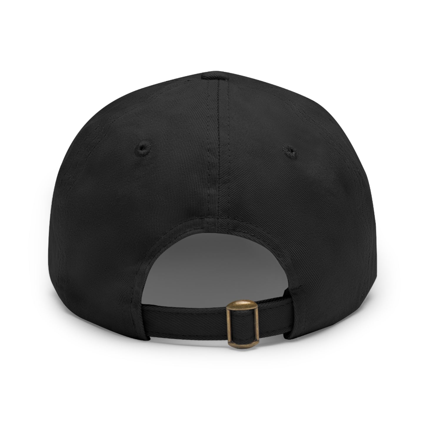 Hat with Leather Patch (Circle Logo)