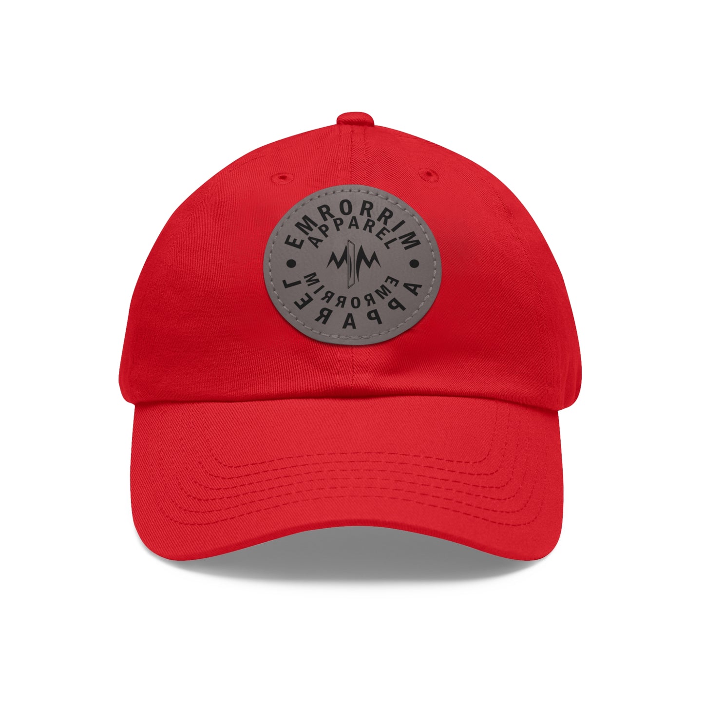 Hat with Leather Patch (Circle Logo)