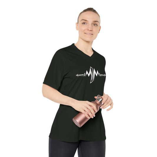 Performance V-Neck T-Shirt (Mirrored Logo)