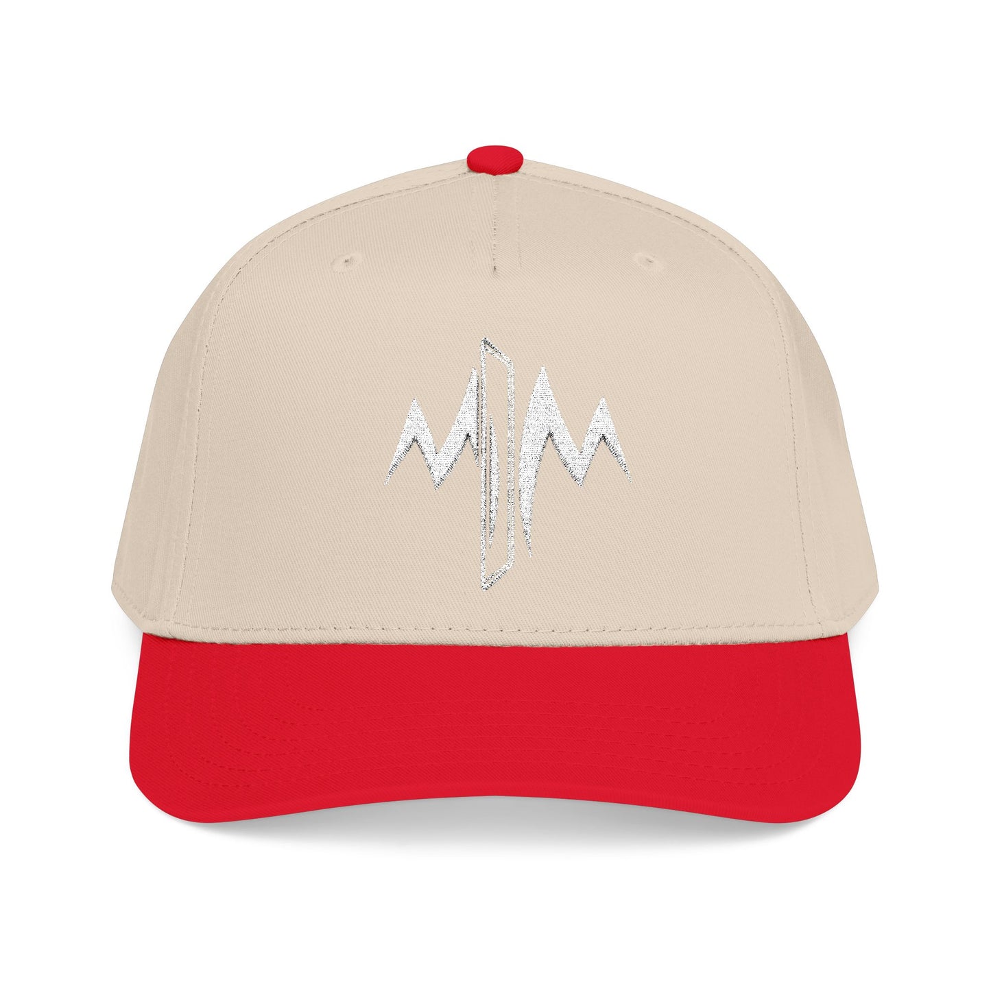 Mid Profile Baseball Cap (Embroidered Logo)