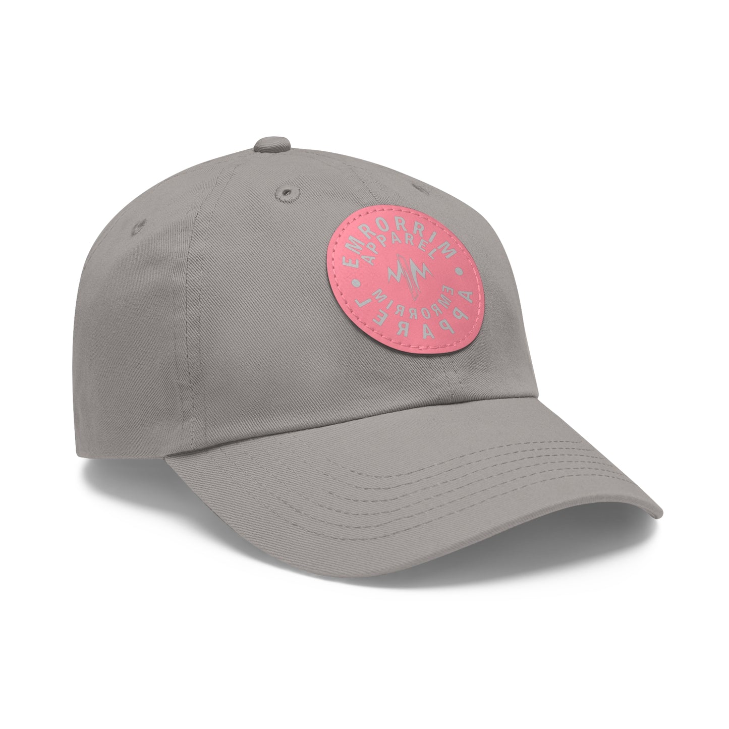 Hat with Leather Patch (Circle Logo)