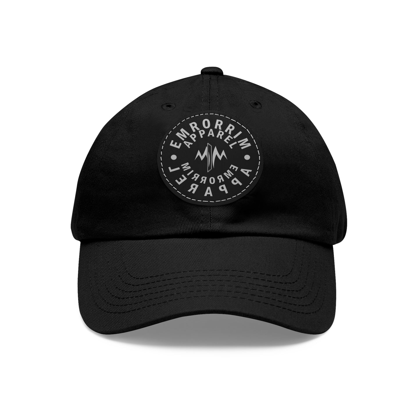 Hat with Leather Patch (Circle Logo)