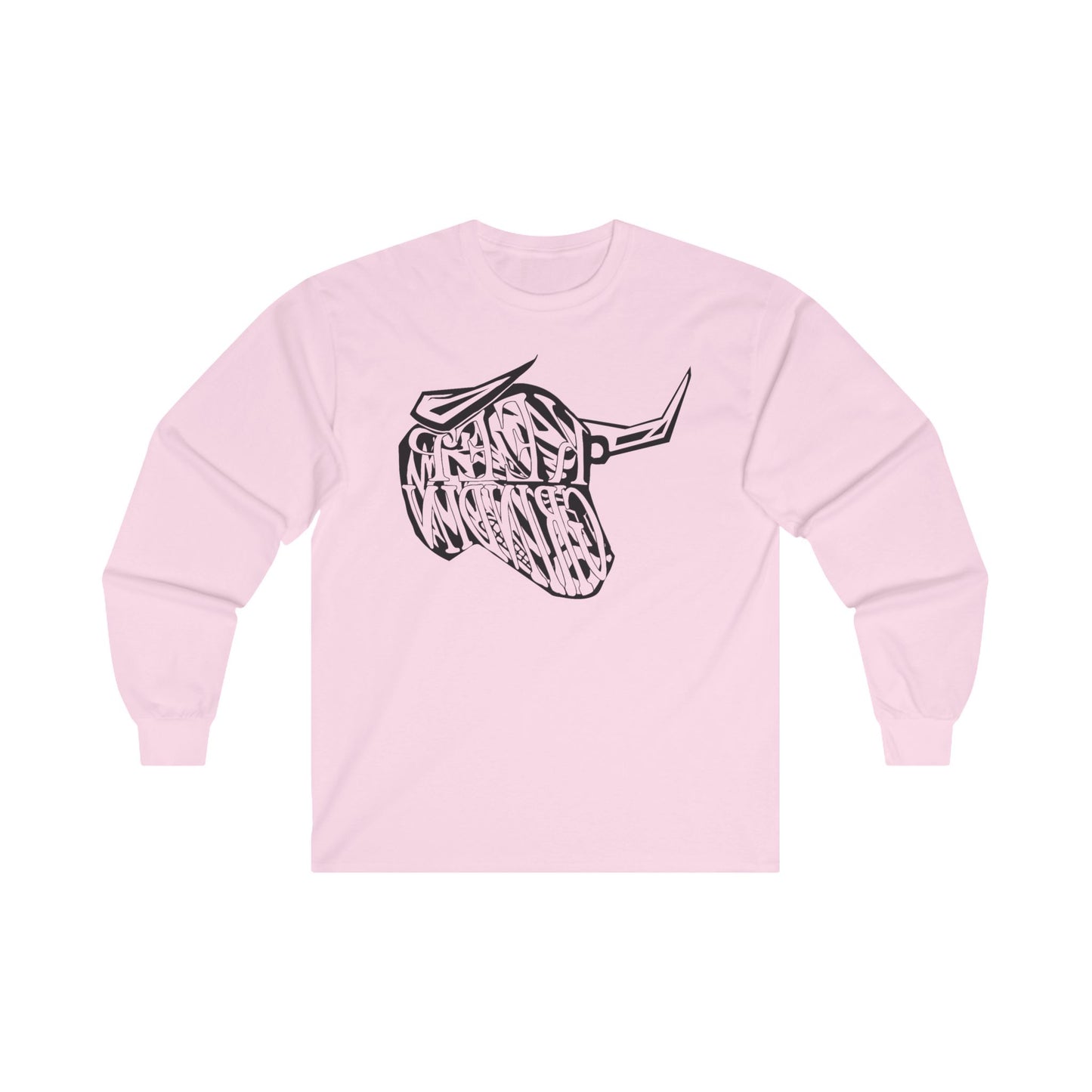 Ultra Cotton Long Sleeve Tee (Bull)