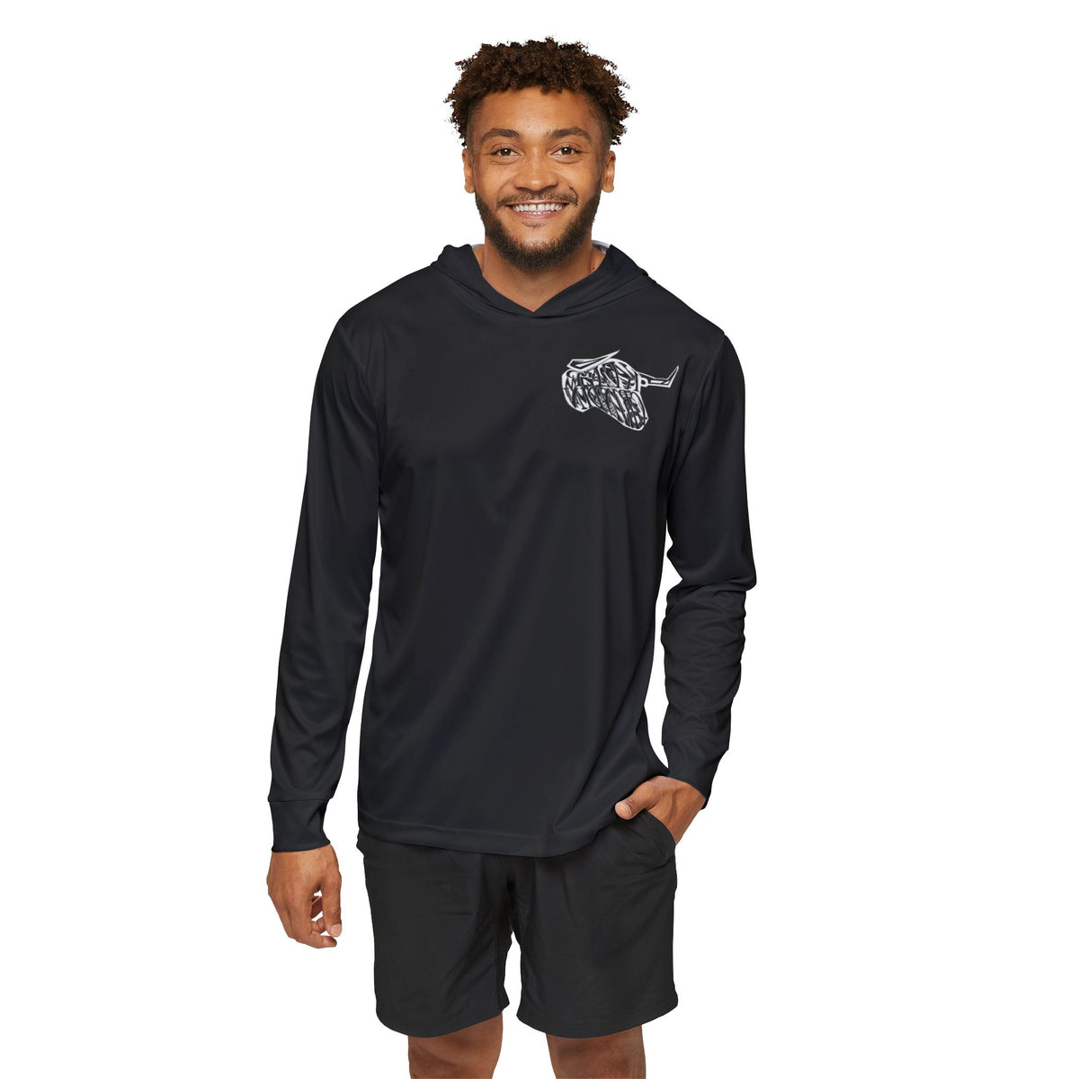 Sports Warmup Hoodie (Bull)