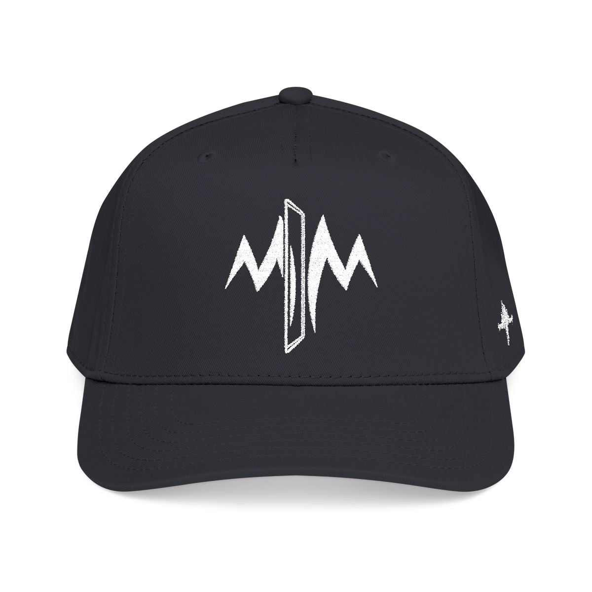 Mid Profile Baseball Cap (Embroidered Logo)