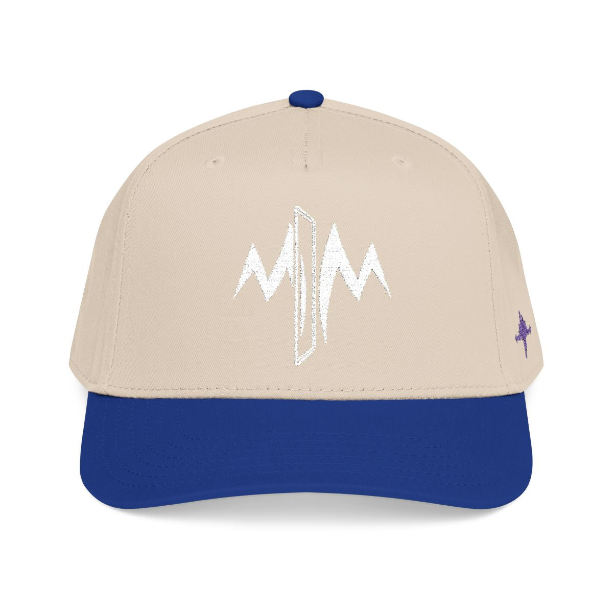 Mid Profile Baseball Cap (Embroidered Logo)